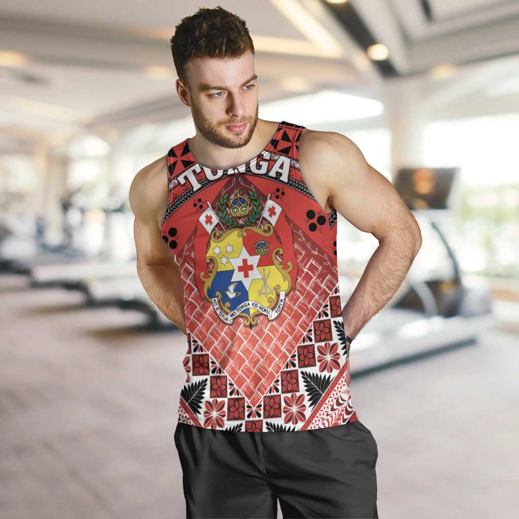 Personalised Tonga Constitution Day Men Tank Top 150 Years Jubilee - Polynesian Pride