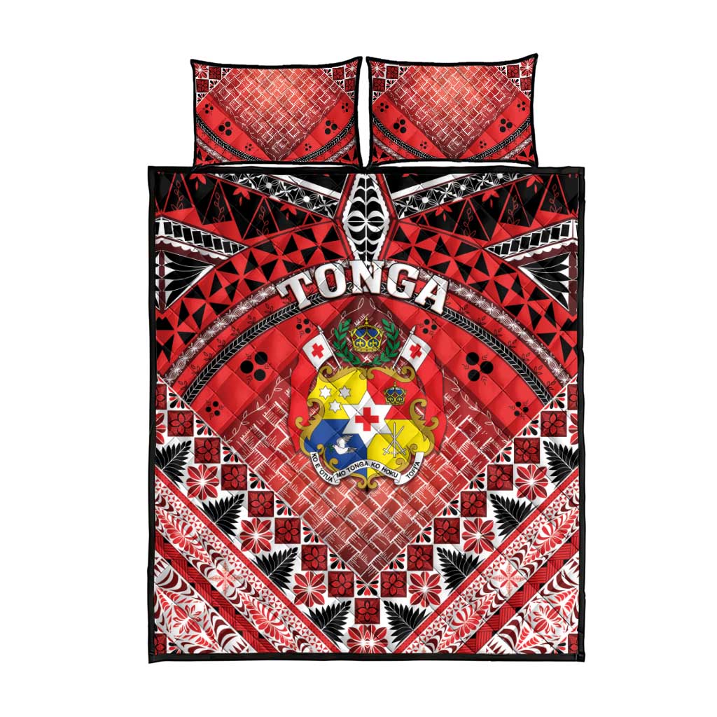 Tonga Constitution Day Quilt Bed Set 150 Years Jubilee LT05 - Polynesian Pride