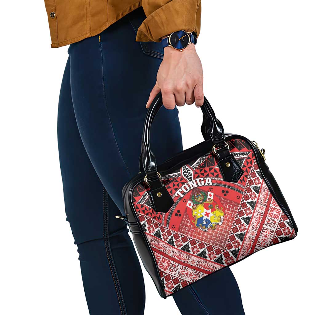 Tonga Constitution Day Shoulder Handbag 150 Years Jubilee - Polynesian Pride