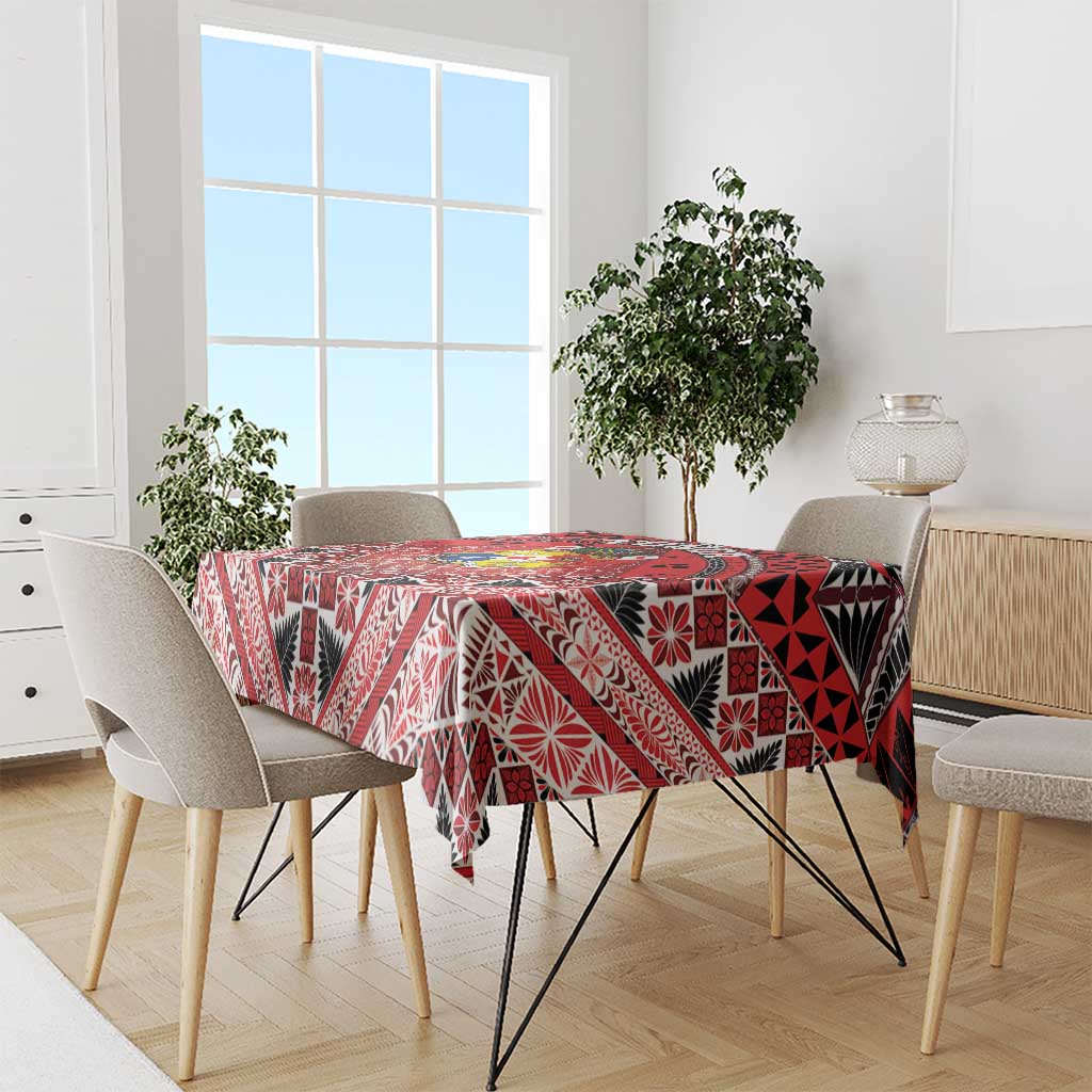 Tonga Constitution Day Tablecloth 150 Years Jubilee - Polynesian Pride