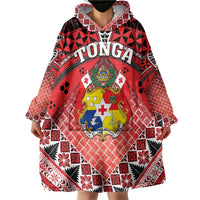 Personalised Tonga Constitution Day Wearable Blanket Hoodie 150 Years Jubilee LT05 - Polynesian Pride