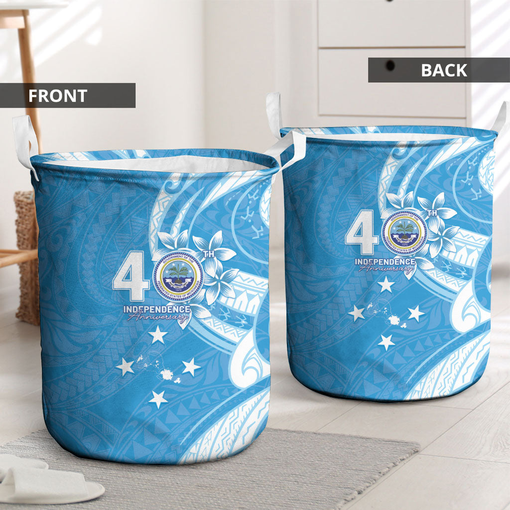 FSM Micronesia Laundry Basket 40th Independence Anniversary LT05 - Polynesian Pride
