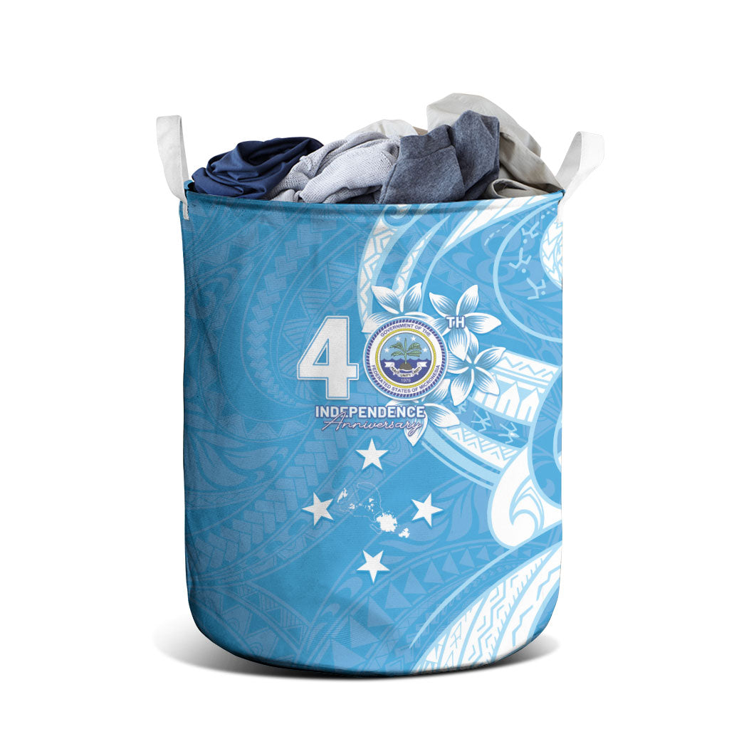 FSM Micronesia Laundry Basket 40th Independence Anniversary LT05 - Polynesian Pride