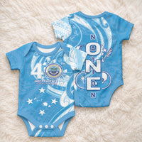 FSM Micronesia Baby Onesie 40th Independence Anniversary LT05 - Polynesian Pride