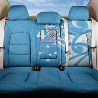 FSM Micronesia Back Car Seat Cover 40th Independence Anniversary LT05 One Size Blue - Polynesian Pride