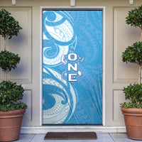 FSM Micronesia Door Cover 40th Independence Anniversary LT05 Blue - Polynesian Pride