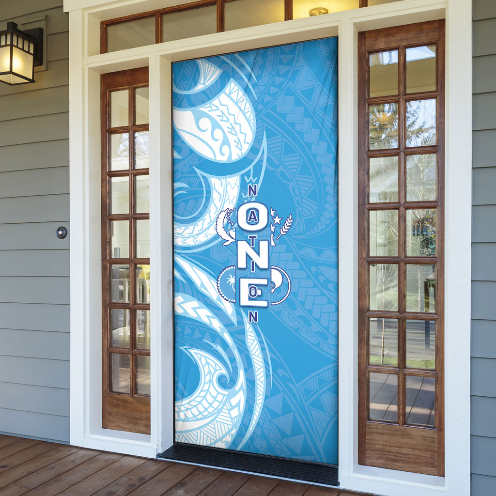 FSM Micronesia Door Cover 40th Independence Anniversary LT05 - Polynesian Pride