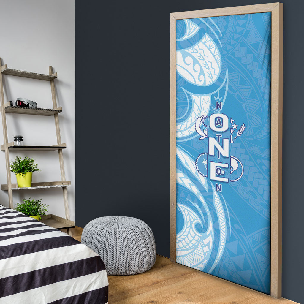 FSM Micronesia Door Cover 40th Independence Anniversary LT05 - Polynesian Pride