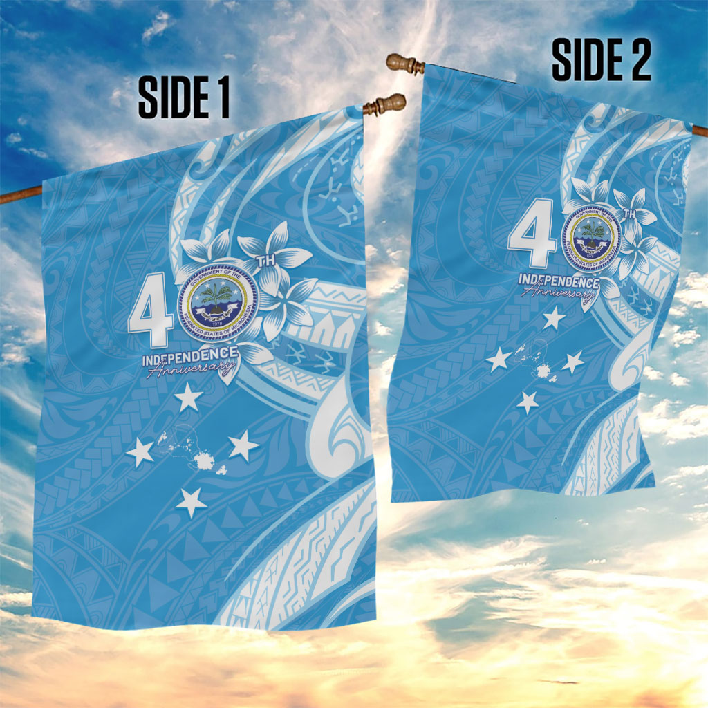 FSM Micronesia Garden Flag 40th Independence Anniversary LT05 - Polynesian Pride