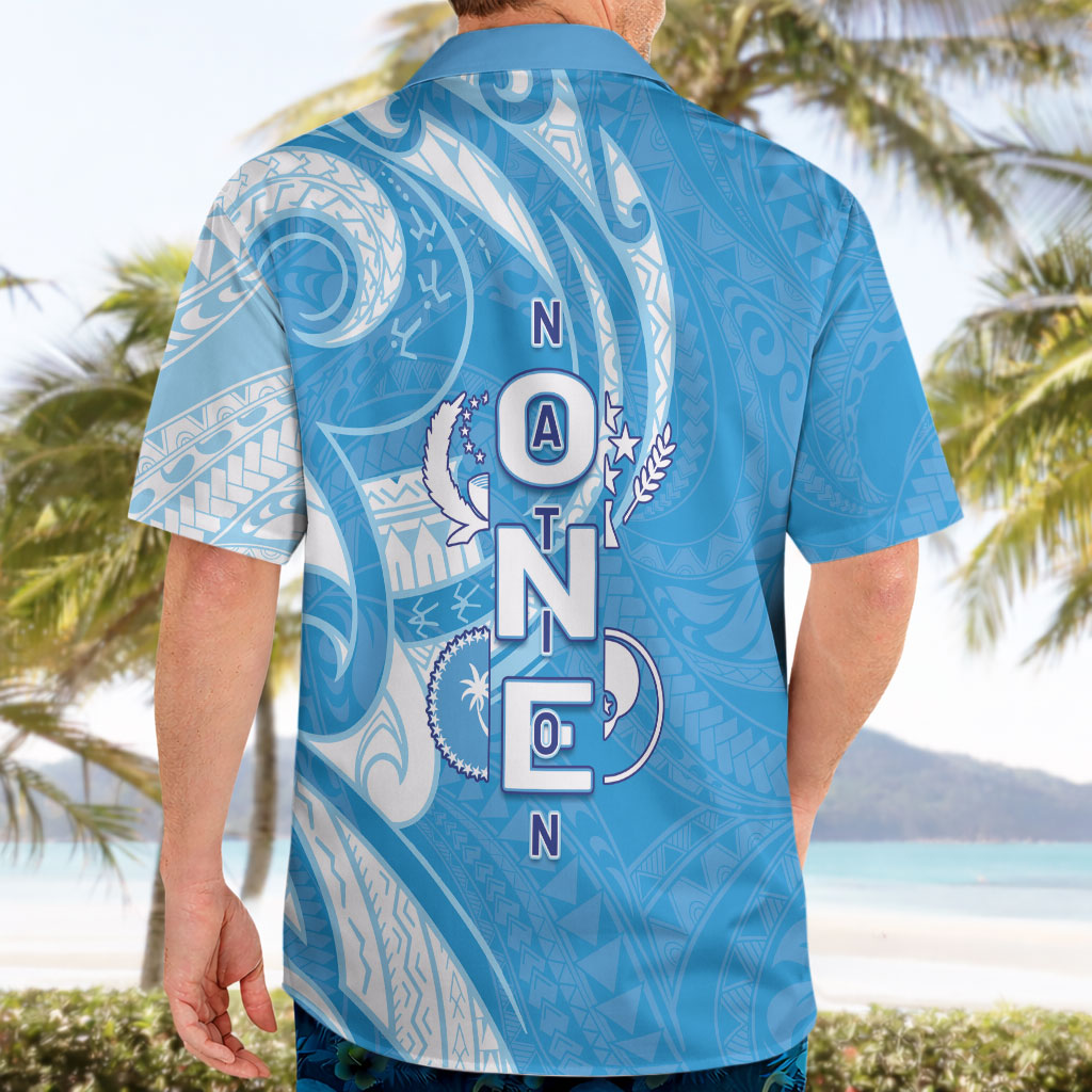 FSM Micronesia Hawaiian Shirt 40th Independence Anniversary LT05 - Polynesian Pride