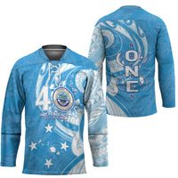 FSM Micronesia Hockey Jersey 40th Independence Anniversary LT05 - Polynesian Pride