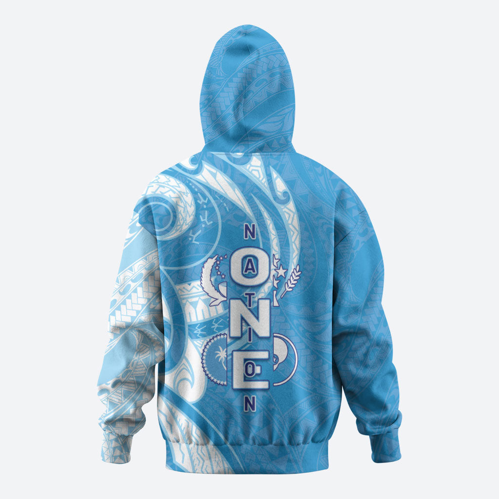 FSM Micronesia Hoodie 40th Independence Anniversary LT05 - Polynesian Pride