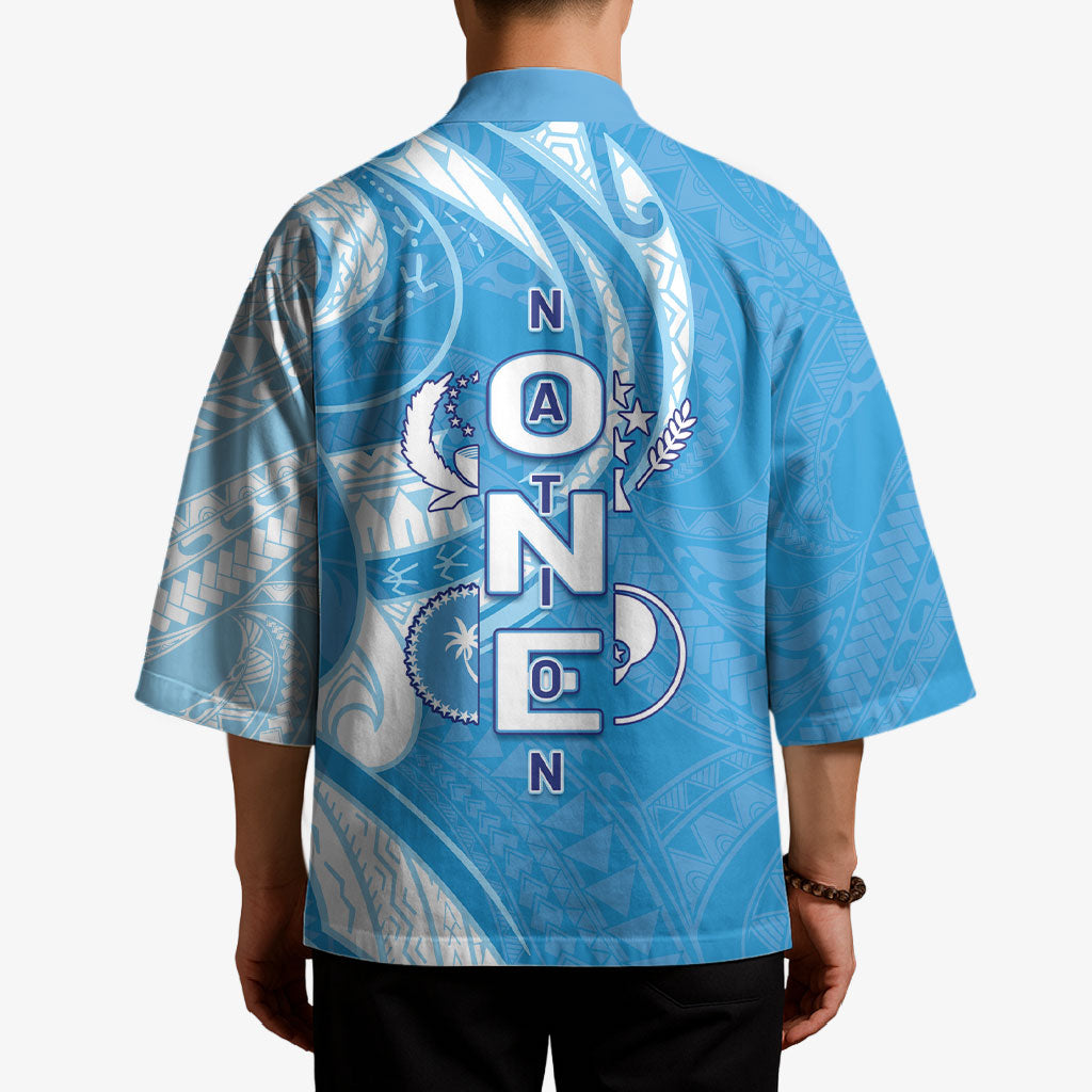 FSM Micronesia Kimono 40th Independence Anniversary LT05 - Polynesian Pride