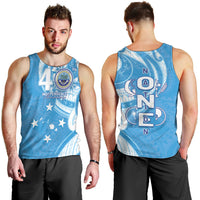 FSM Micronesia Men Tank Top 40th Independence Anniversary LT05 - Polynesian Pride