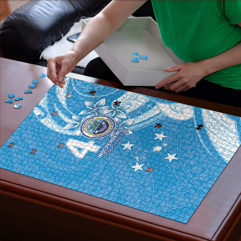 FSM Micronesia Puzzle 40th Independence Anniversary LT05 - Polynesian Pride