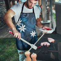 Tahiti Matarii Apron Tahitian Spring Blue Galaxy LT05 - Polynesian Pride