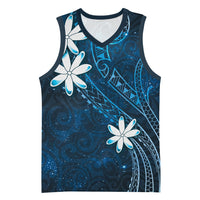 Tahiti Matarii Basketball Jersey Tahitian Spring Blue Galaxy LT05 Unisex Blue - Polynesian Pride