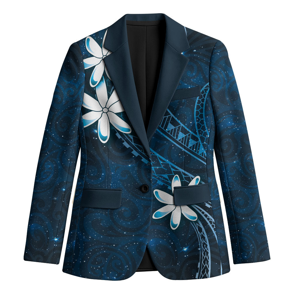 Tahiti Matarii Blazer Tahitian Spring Blue Galaxy