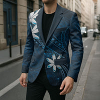 Tahiti Matarii Blazer Tahitian Spring Blue Galaxy LT05 - Polynesian Pride