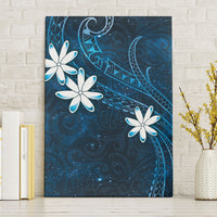 Tahiti Matarii Canvas Wall Art Tahitian Spring Blue Galaxy LT05 Without Frame Blue - Polynesian Pride