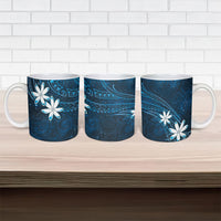 Tahiti Matarii Ceramic Mug Tahitian Spring Blue Galaxy LT05 - Polynesian Pride