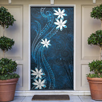 Tahiti Matarii Door Cover Tahitian Spring Blue Galaxy LT05 Blue - Polynesian Pride