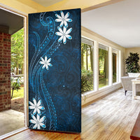 Tahiti Matarii Door Cover Tahitian Spring Blue Galaxy LT05 - Polynesian Pride