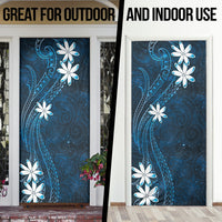 Tahiti Matarii Door Cover Tahitian Spring Blue Galaxy LT05 - Polynesian Pride