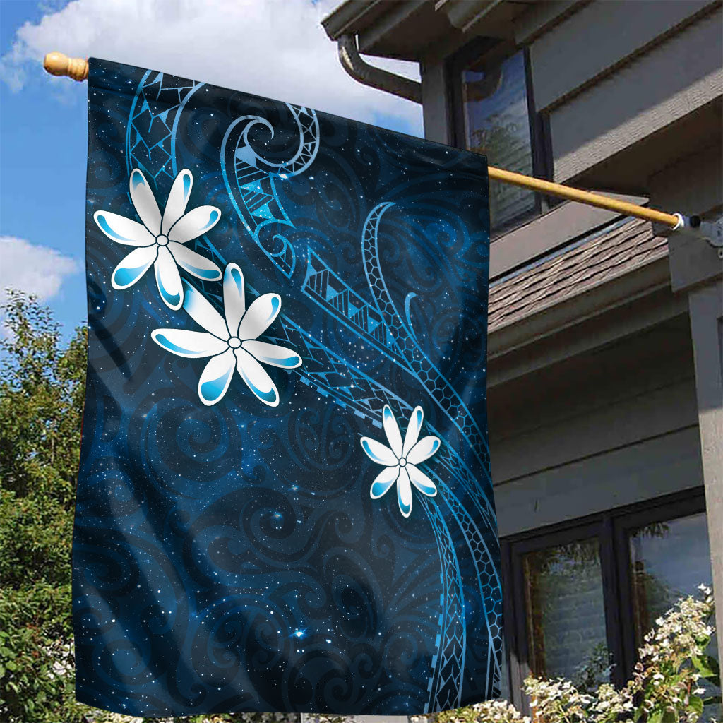 Tahiti Matarii Garden Flag Tahitian Spring Blue Galaxy LT05 - Polynesian Pride