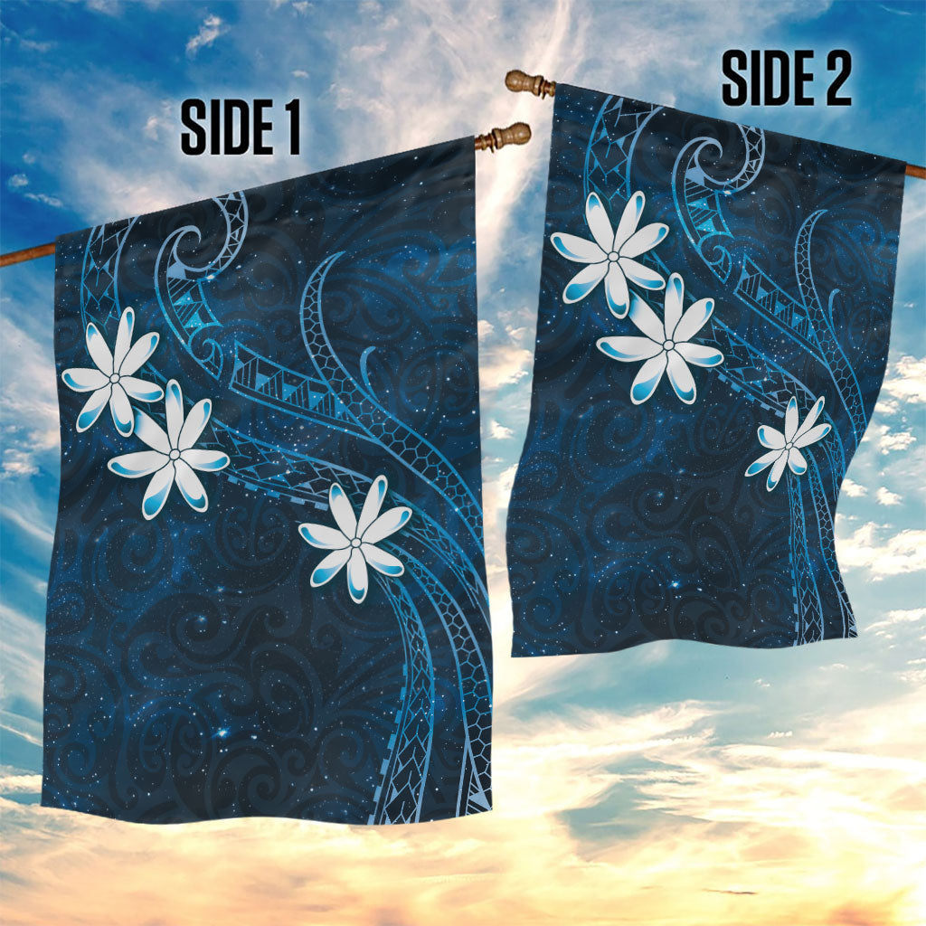 Tahiti Matarii Garden Flag Tahitian Spring Blue Galaxy LT05 - Polynesian Pride