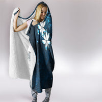 Tahiti Matarii Hooded Blanket Tahitian Spring Blue Galaxy LT05 - Polynesian Pride