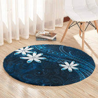 Tahiti Matarii Round Carpet Tahitian Spring Blue Galaxy LT05 - Polynesian Pride