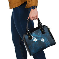 Tahiti Matarii Shoulder Handbag Tahitian Spring Blue Galaxy LT05 - Polynesian Pride