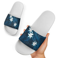 Tahiti Matarii Slide Sandals Tahitian Spring Blue Galaxy LT05 - Polynesian Pride