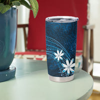 Tahiti Matarii Tumbler Cup Tahitian Spring Blue Galaxy LT05 - Polynesian Pride