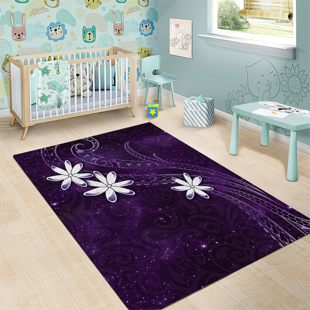 Tahiti Matarii Area Rug Tahitian Spring Purple Galaxy LT05 - Polynesian Pride
