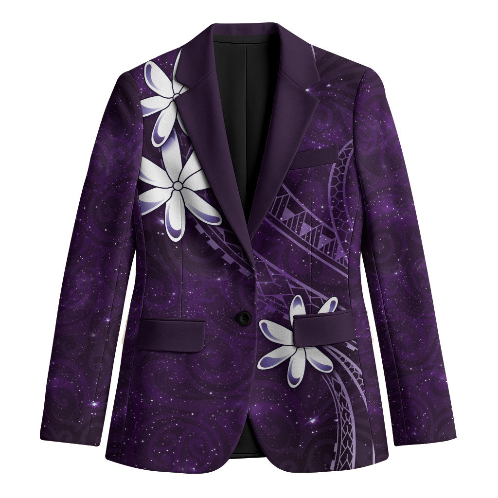 Tahiti Matarii Blazer Tahitian Spring Purple Galaxy