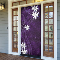 Tahiti Matarii Door Cover Tahitian Spring Purple Galaxy LT05 - Polynesian Pride