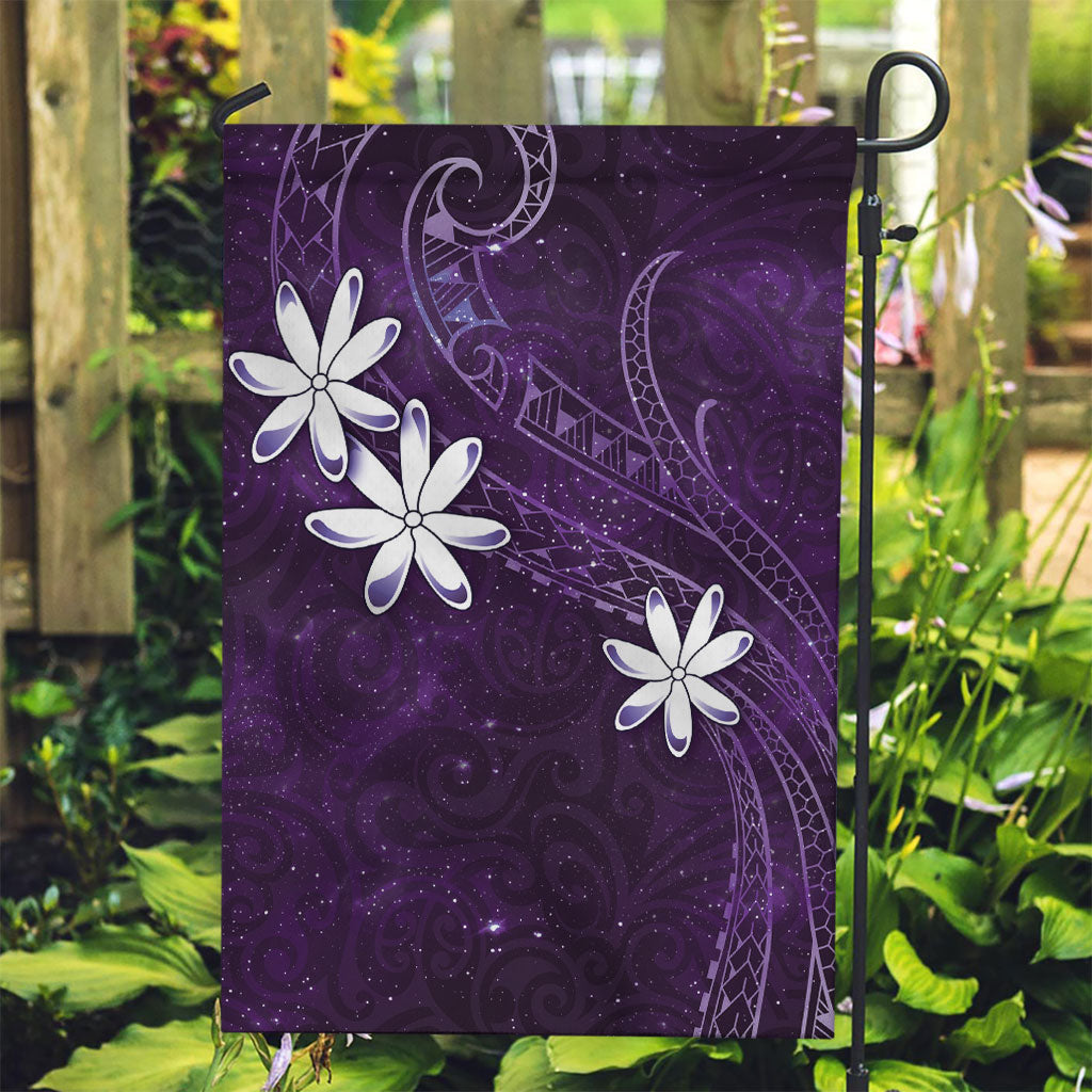 Tahiti Matarii Garden Flag Tahitian Spring Purple Galaxy LT05 Garden Flag Purple - Polynesian Pride