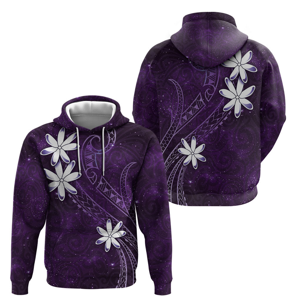 Tahiti Matarii Hoodie Tahitian Spring Purple Galaxy LT05 - Polynesian Pride