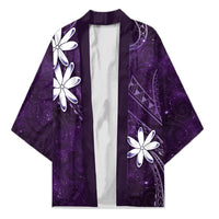 Tahiti Matarii Kimono Tahitian Spring Purple Galaxy LT05 Unisex Purple - Polynesian Pride