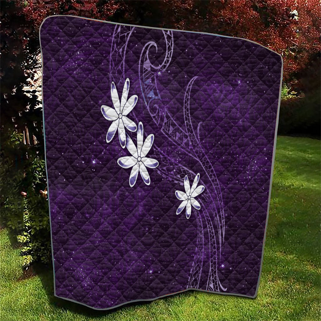 Tahiti Matarii Quilt Tahitian Spring Purple Galaxy LT05 - Polynesian Pride