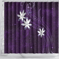 Tahiti Matarii Shower Curtain Tahitian Spring Purple Galaxy LT05 - Polynesian Pride
