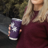 Tahiti Matarii Tumbler Cup Tahitian Spring Purple Galaxy LT05 - Polynesian Pride