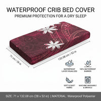 Tahiti Matarii Baby Bed Cover Tahitian Spring Red Galaxy LT05 - Polynesian Pride
