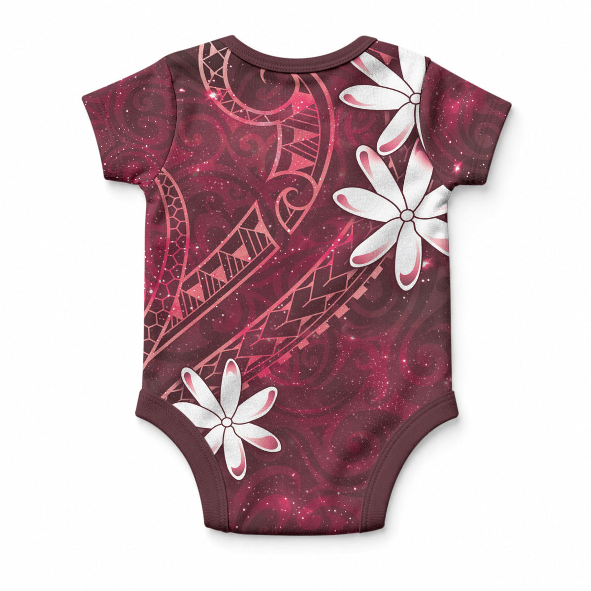 Tahiti Matarii Baby Onesie Tahitian Spring Red Galaxy LT05 - Polynesian Pride