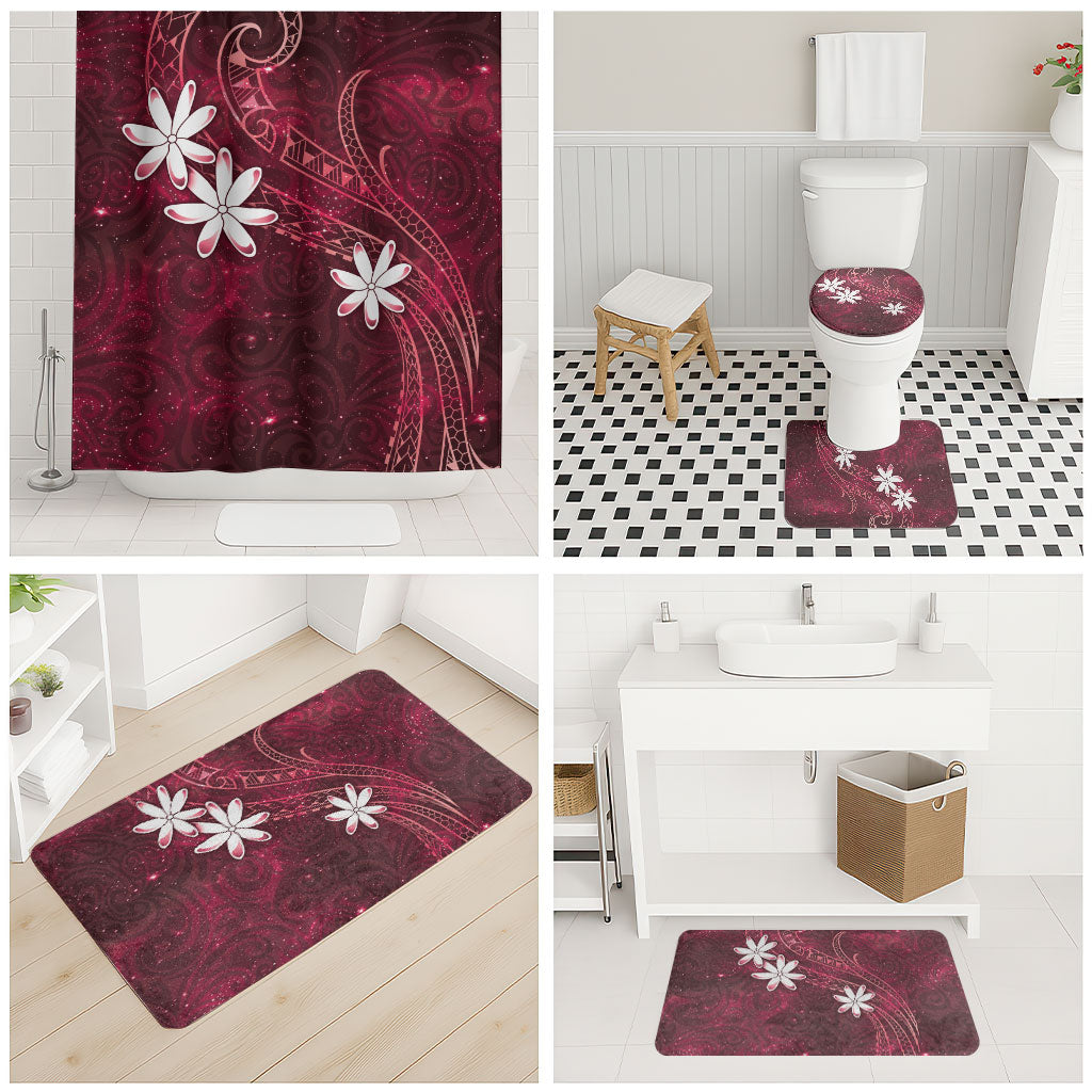 Tahiti Matarii Bathroom Set Tahitian Spring Red Galaxy LT05 - Polynesian Pride
