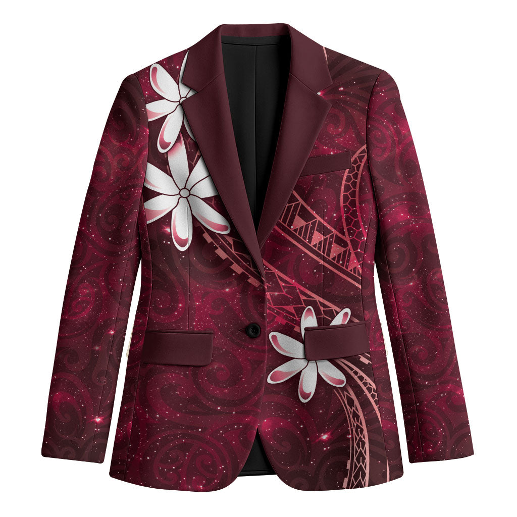 Tahiti Matarii Blazer Tahitian Spring Red Galaxy