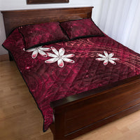 Tahiti Matarii Quilt Bed Set Tahitian Spring Red Galaxy LT05 - Polynesian Pride