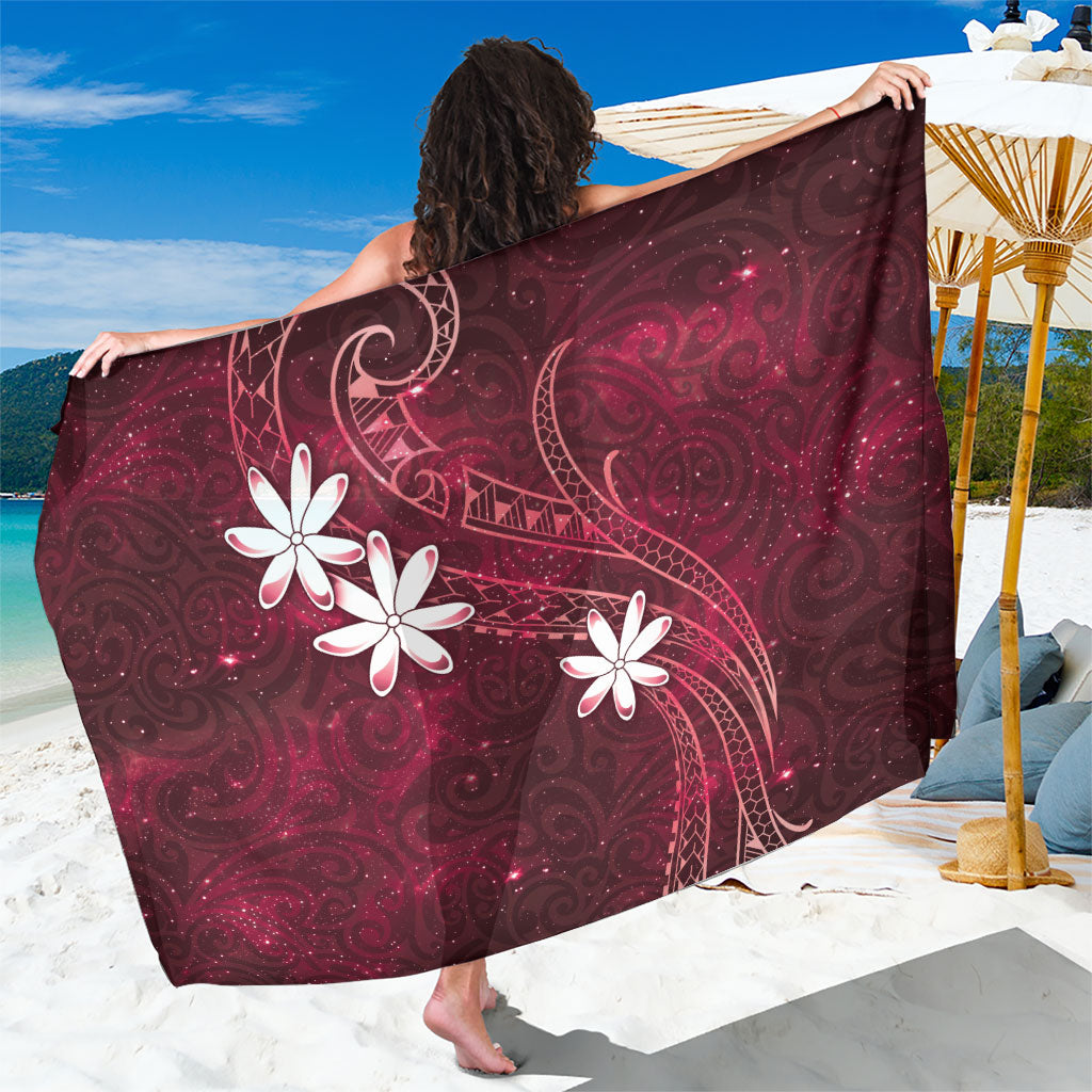 Tahiti Matarii Sarong Tahitian Spring Red Galaxy